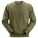 Snickers 2810 Sweatshirt - Khaki Green