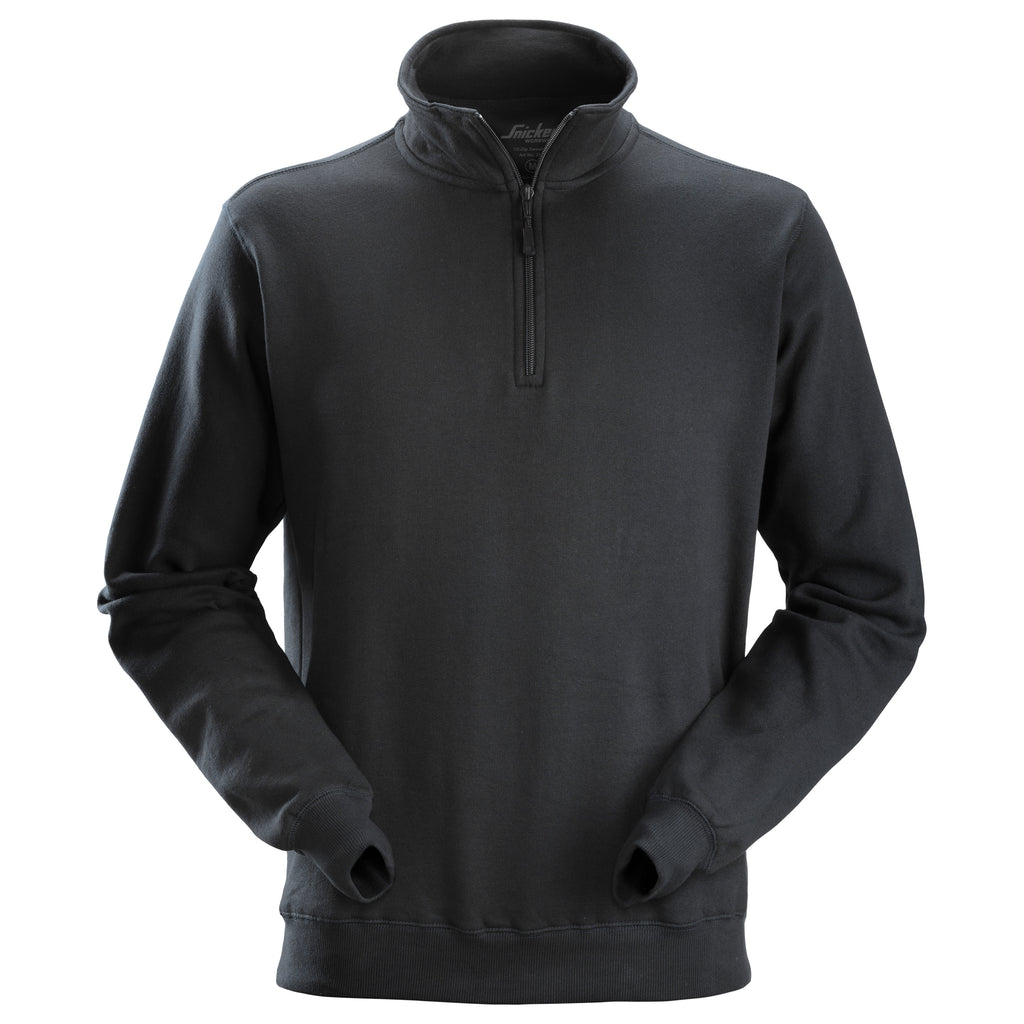 Snickers 2818 ½ Zip Sweatshirt - Black