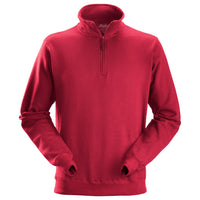 Snickers 2818 ½ Zip Sweatshirt - Chili Red