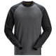 Snickers 2840 Two-Coloured Sweatshirt - Steel Grey/Black
