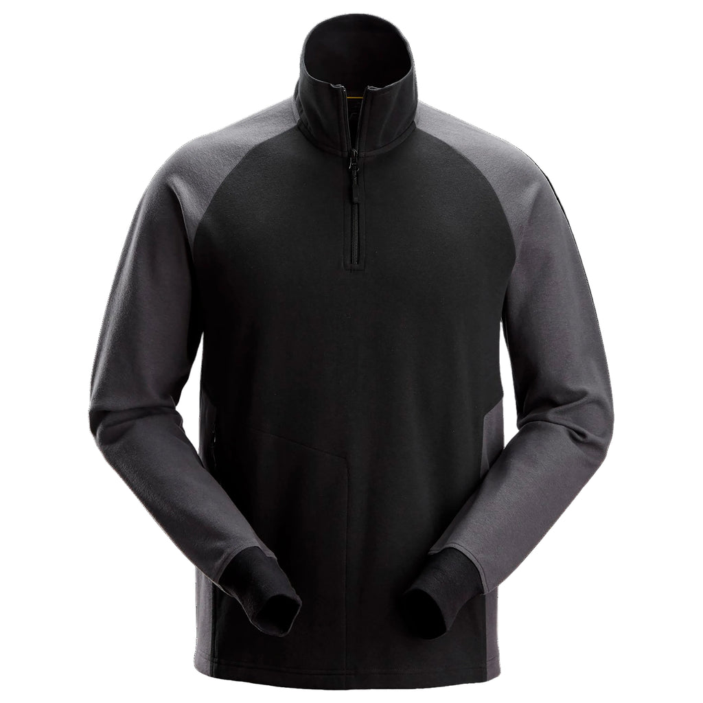 Snickers 2841 Two-Coloured Half-Zip Sweatshirt