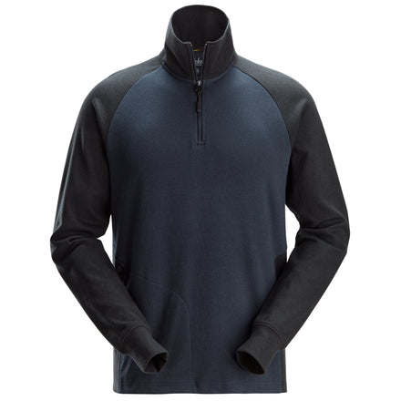 Snickers 2841 Two-Coloured Half-Zip Sweatshirt