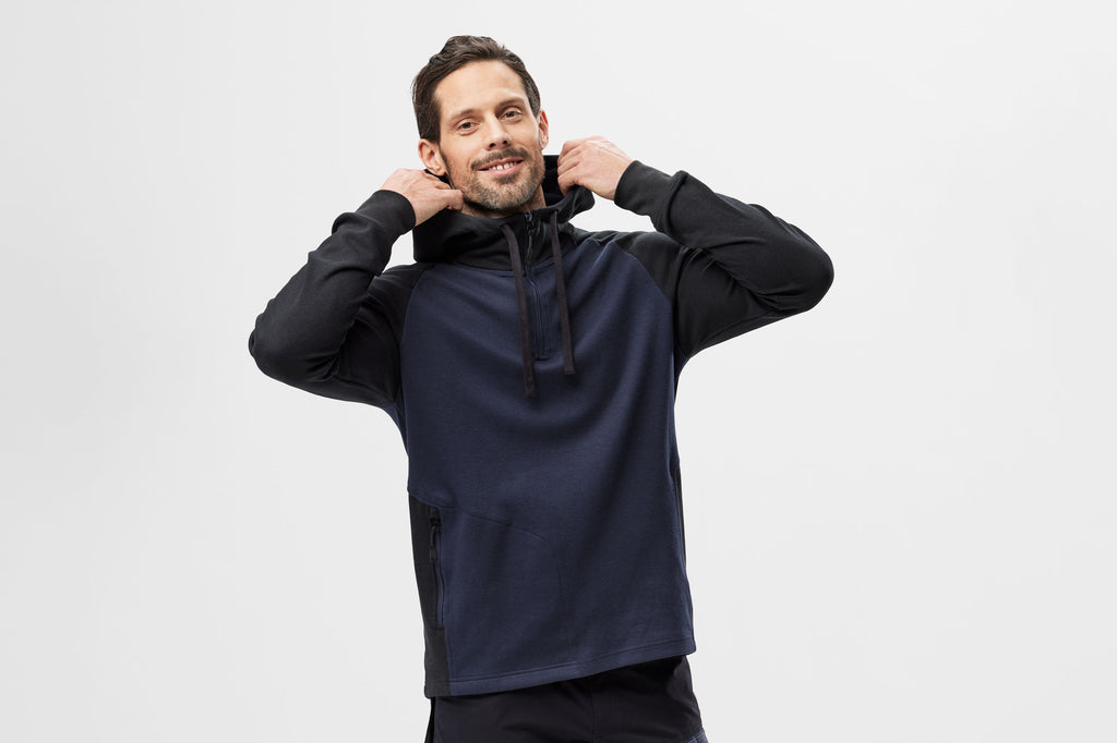 Snickers 2842 Two-Coloured Half-Zip Hoodie