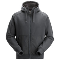 Snickers 2875 Cordura® Tech Sweatshirt Full Zip Hoodie - Steel Grey/Dark Steel Grey