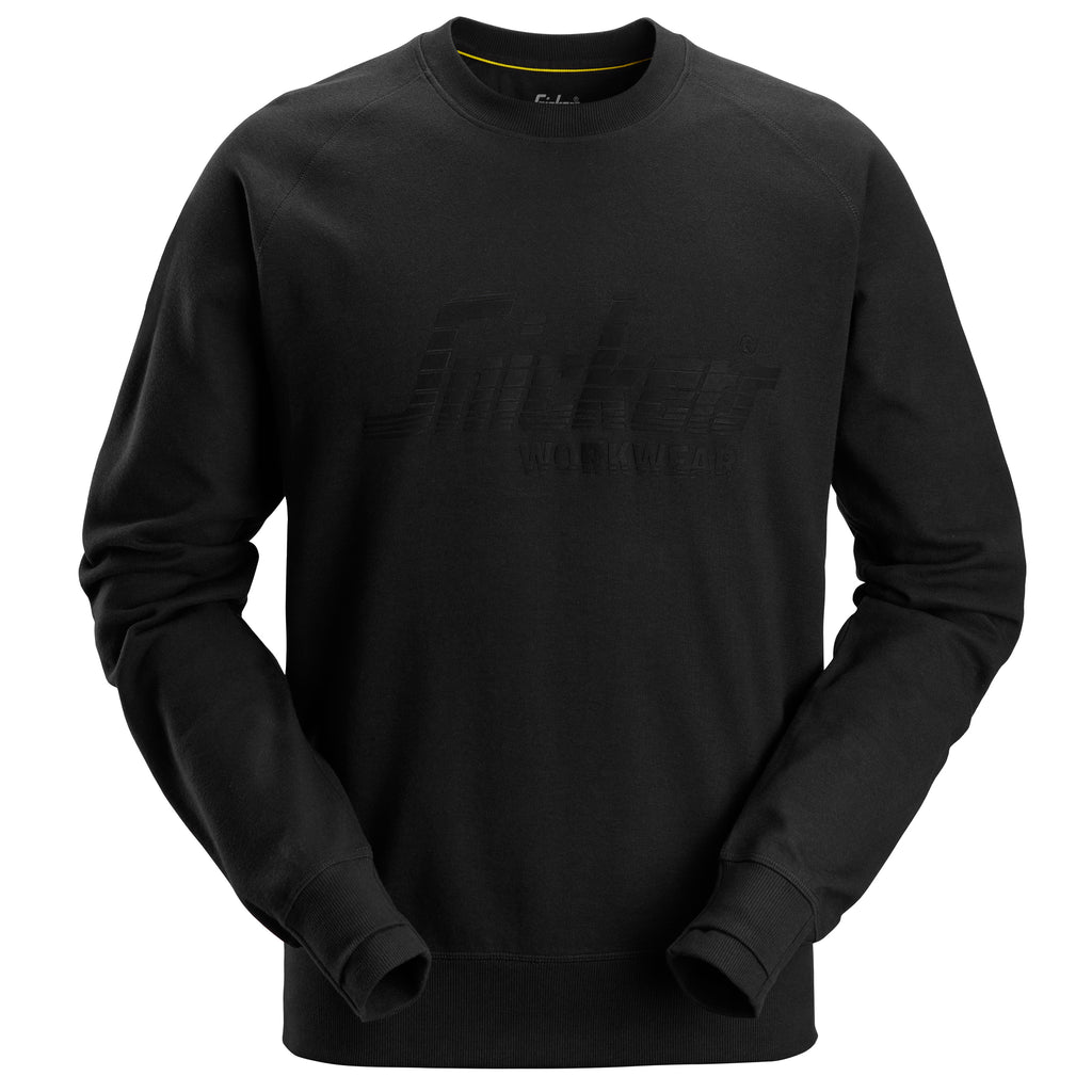 Snickers 2892 Logo Sweatshirt - Black