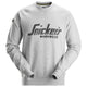 Snickers 2892 Logo Sweatshirt - Grey Melange