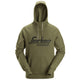 Snickers 2894 Logo Hoodie - Khaki Green