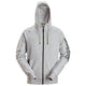 Snickers 2895 Logo Full-Zip Hoodie - Grey Melange