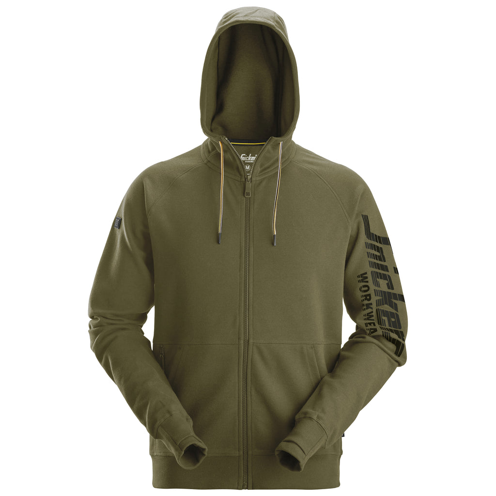 Snickers 2895 Logo Full-Zip Hoodie