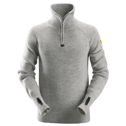 Snickers 2905 AllroundWork, ½-Zip Wool Sweater