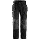 Snickers 3223 Floorlayer Holster Pockets Trousers, Rip-Stop - Black/Black