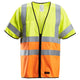 Snickers 4361 ProtecWork, Vest, Hi-Vis Class 3/2 - Hi-Vis Yellow/Orange
