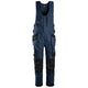 Snickers 6014 Allroundwork Canvas Stretch Onepiece Trousers Holster Pockets Navy Black Main