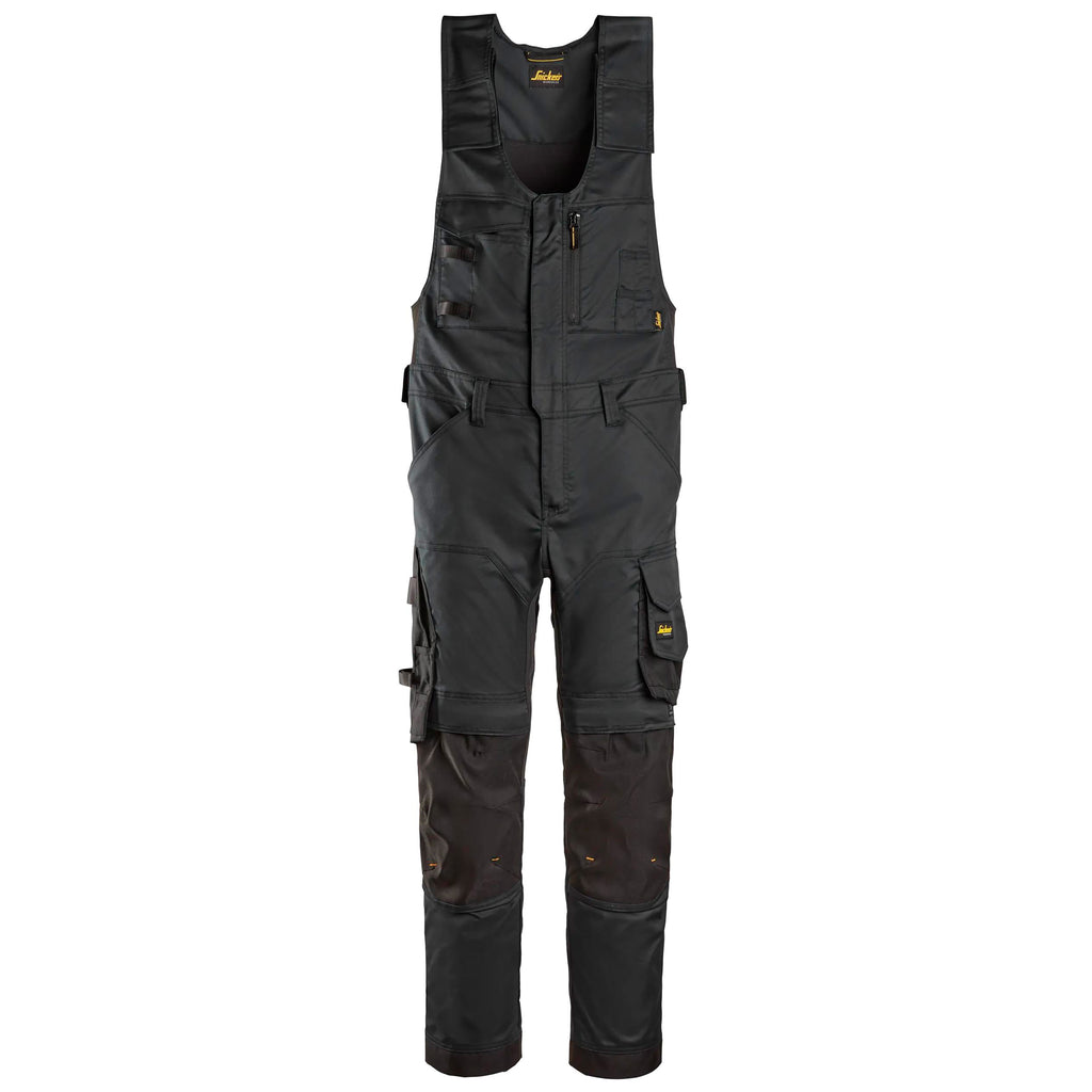 Snickers 6023 Allroundwork Stretch Onepiece Trousers Black Black Main