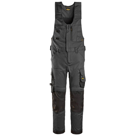 Snickers 6023 Allroundwork Stretch Onepiece Trousers Steel Grey Black Main