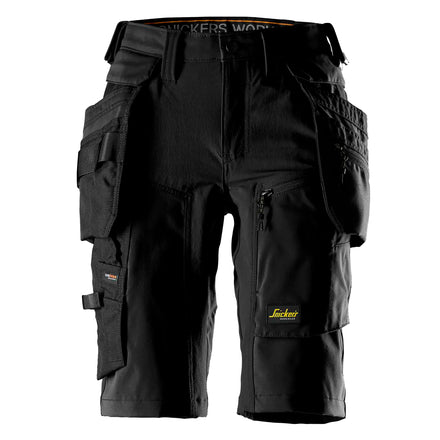 Snickers 6117 AllroundWork, Women's Stretch Shorts Holster Pockets