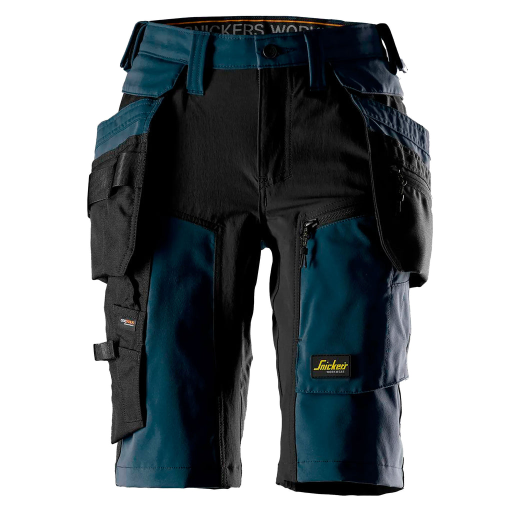Snickers 6117 AllroundWork, Women's Stretch Shorts Holster Pockets