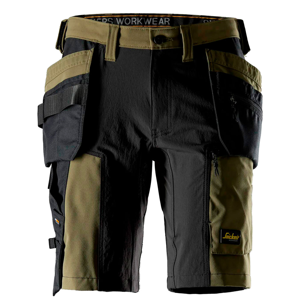 Snickers 6118 AllroundWork, Stretch Shorts Holster Pockets