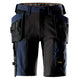 Snickers 6118 AllroundWork, Stretch Shorts Holster Pockets - Navy/Black