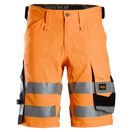 Snickers 6136 High-Vis Class 1, Stretch Shorts