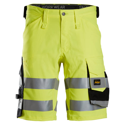 Snickers 6136 High-Vis Class 1, Stretch Shorts