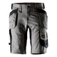 Snickers 6141 AllroundWork, Stretch Shorts Holster Pockets - Grey/Black