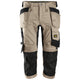 Snickers 6142 Allroundwork Stretch Pirates Holster Pockets Khaki Black Main