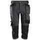 Snickers 6142 Allroundwork Stretch Pirates Holster Pockets Steel Grey Black Main