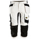 Snickers 6142 Allroundwork Stretch Pirates Holster Pockets White Black Main