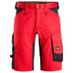 Snickers 6143 AllroundWork, Stretch Shorts - Chili Red/Black
