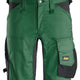 Snickers Allroundwork 6143 Stretch Slim Fit Shorts Forest Green / Black