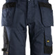 Snickers Allroundwork 6151 Stretch Loose Fit Work Shorts With Holster Pockets Navy / Black