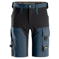 Snickers 6173 AllroundWork, 4-way Stretch Shorts - Navy/Black