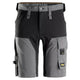 Snickers 6173 AllroundWork, 4-way Stretch Shorts - Steel Grey/Black