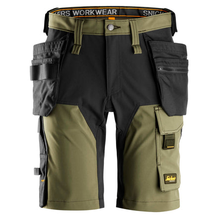 Snickers 6175 AllroundWork, 4-Way Stretch Shorts Holster Pockets