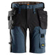 Snickers 6175 AllroundWork, 4-Way Stretch Shorts Holster Pockets - Navy/Black