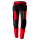 Snickers 6218 Allroundwork Stretch Trousers Holster Pockets Chili Red Black Main