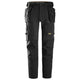 Snickers Workwear 6218 AllroundWork Stretch Trousers Holster Pockets | Black/Black