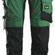 Snickers Allroundwork 6241 Stretch Slim Fit Trousers With Holster Pockets Forest Green / Black