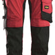 Snickers Allroundwork 6241 Stretch Slim Fit Trousers With Holster Pockets Red / Black