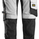 Snickers Allroundwork 6241 Stretch Slim Fit Trousers With Holster Pockets White / Black