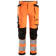 Snickers 6243 Hi-vis Class 2, Stretch Trousers Holster Pockets