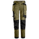 Snickers 6247 Allroundwork Womens Stretch Trousers Holster Pockets Khaki Green Black Main