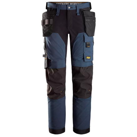 Snickers 6275 Allroundwork 4Way Stretch Trousers Holster Pockets Navy Black Main