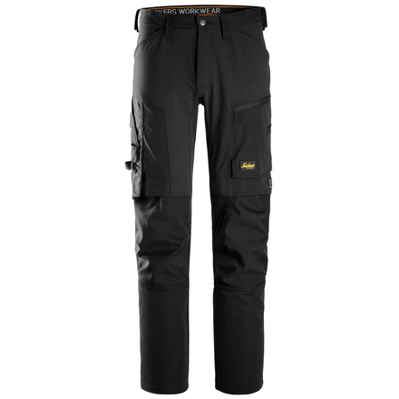 Snickers 6318 Allroundwork Stretch Trousers Black Black Main