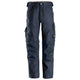 Snickers 6324 Allroundwork Canvas Stretch Work Trousers Navy Navy Main