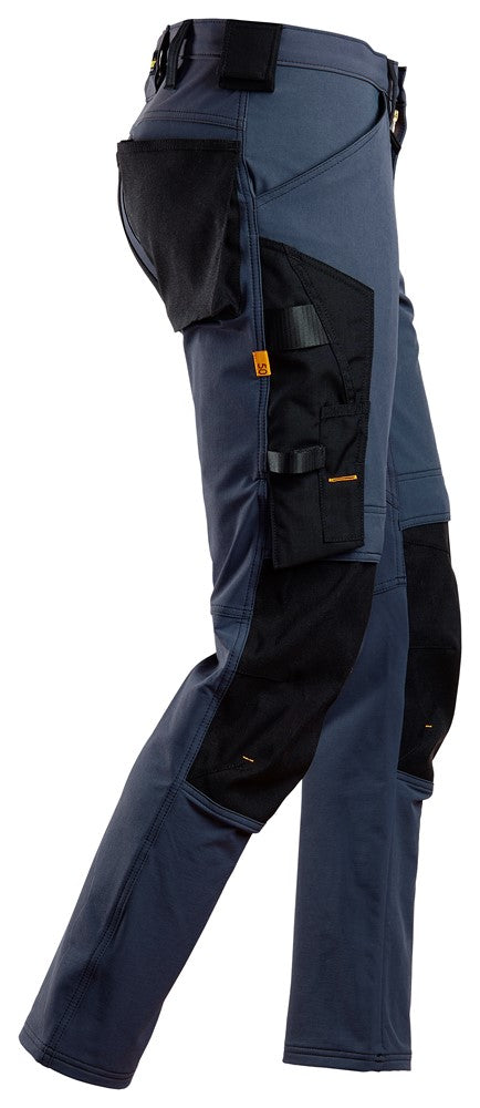 Snickers Allroundwork 6371 Full Stretch Trousers Navy/Black