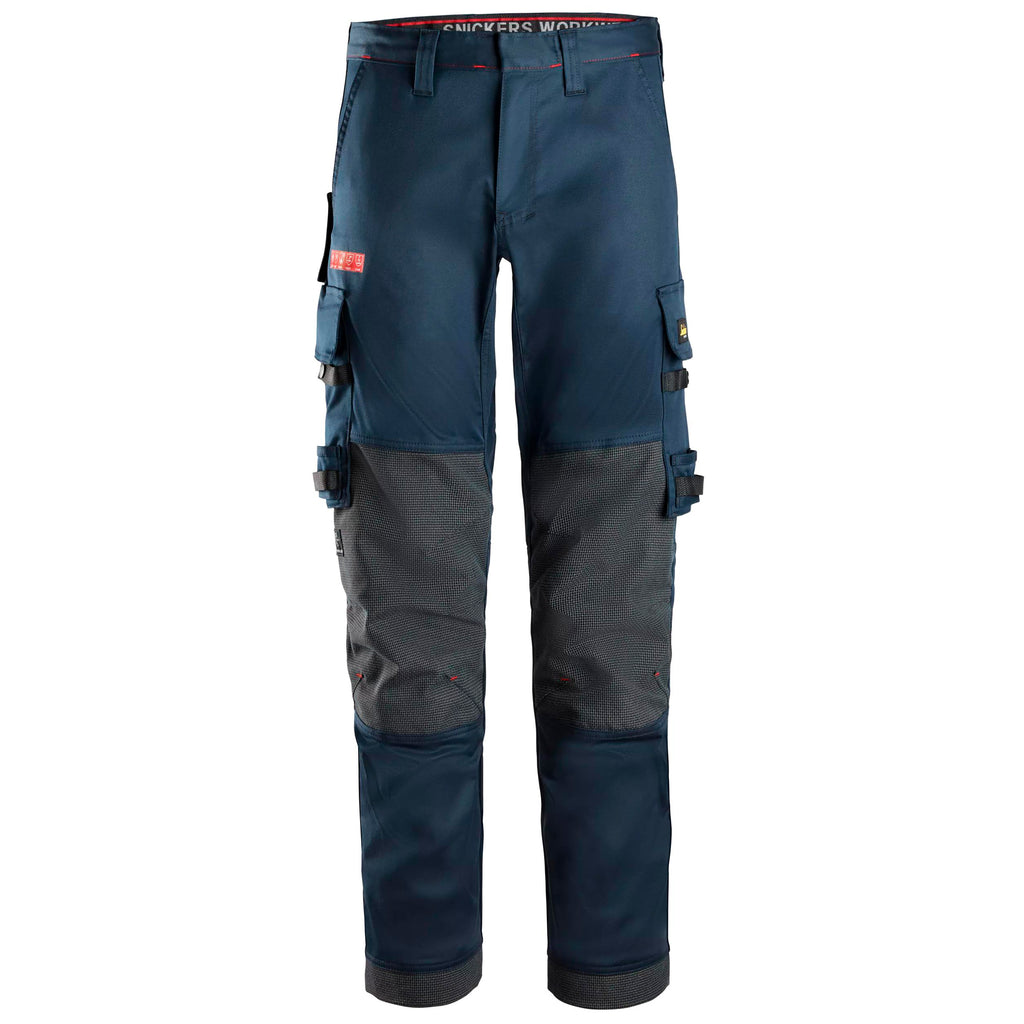 Snickers 6373 Protecwork Stretch Work Trousers Navy Main