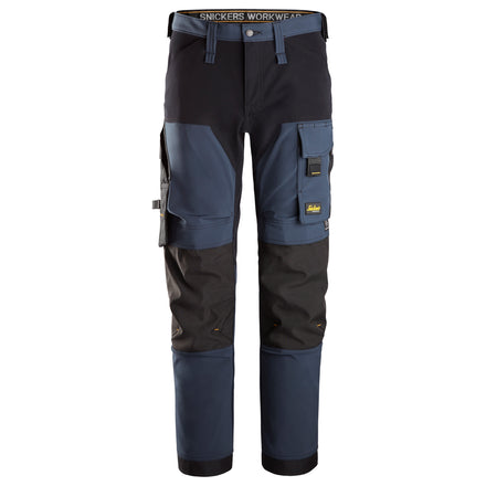 Snickers 6375 Allroundwork 4Way Stretch Trousers Navy Black Main
