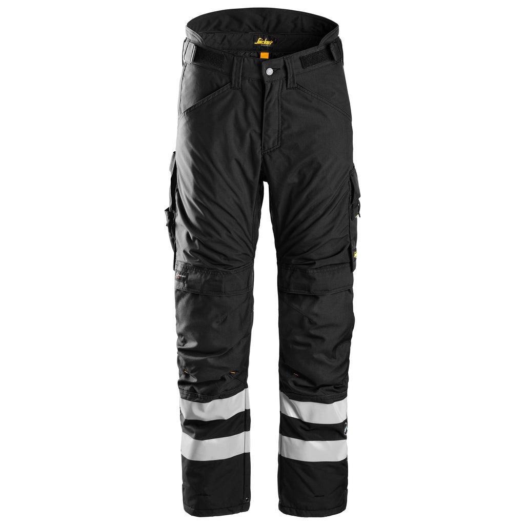 Snickers 6619 Allroundwork 375 Insulated Trousers Black Black Main